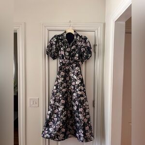 Abbey Glass Charlotte Gown - Silver Stems in XS